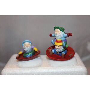 Dept 56 North Pole Village - Downhill Daredevils